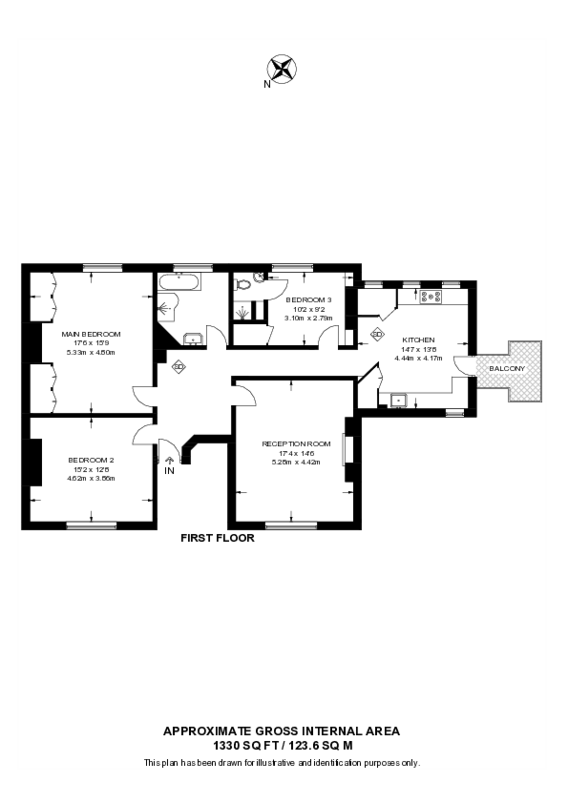 Homefield Road, Bromley floorplan