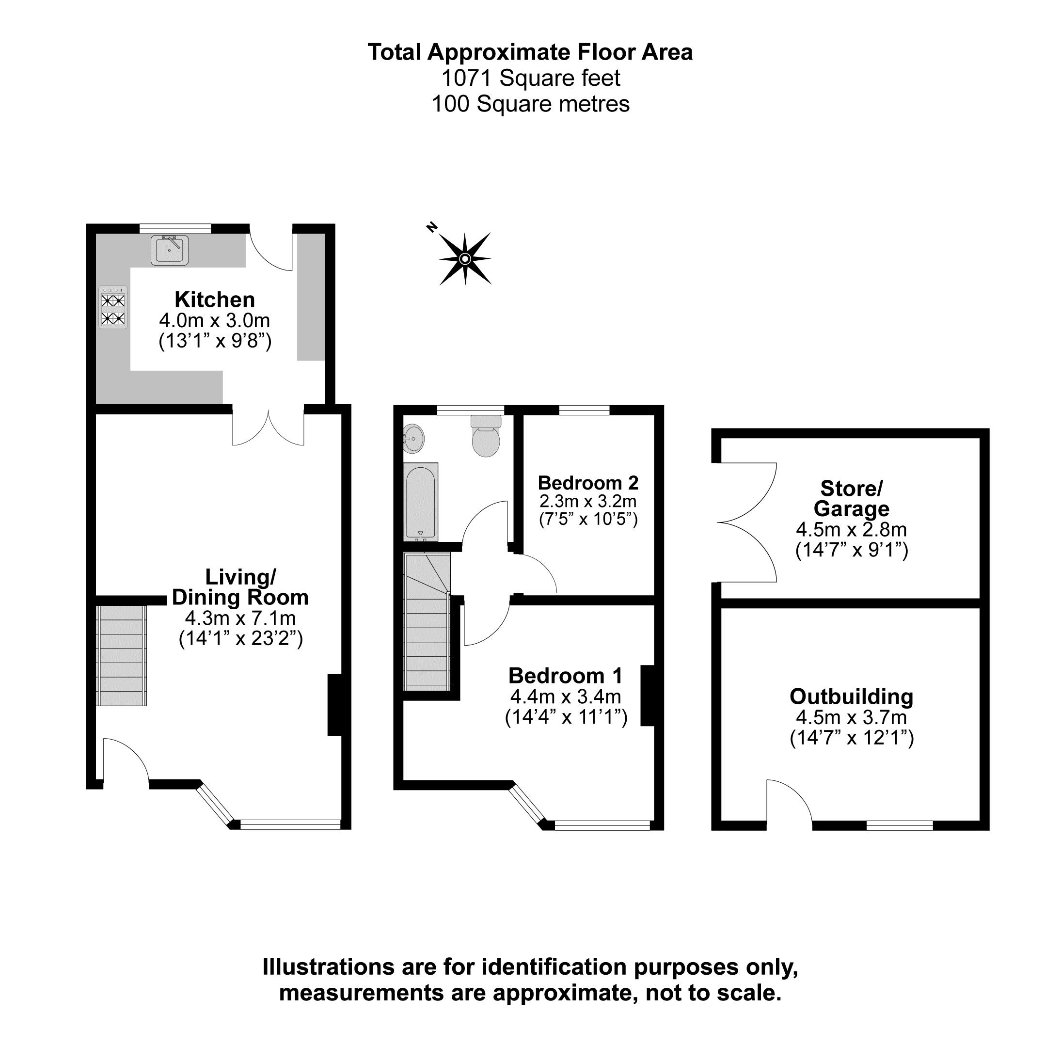 49, Salt Hill Way, Slough floorplan