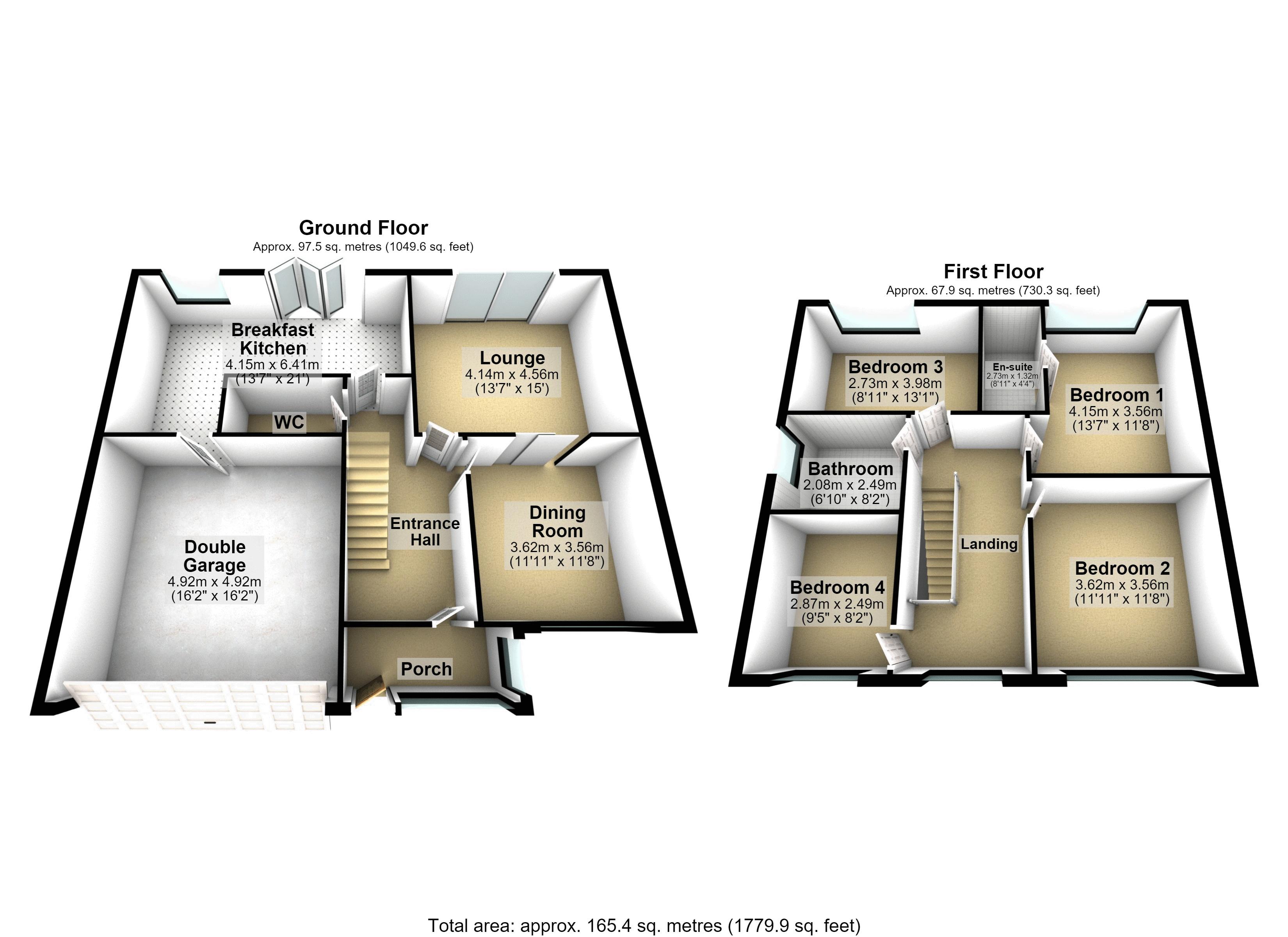 18, Greenwich Close, Rochdale floorplan