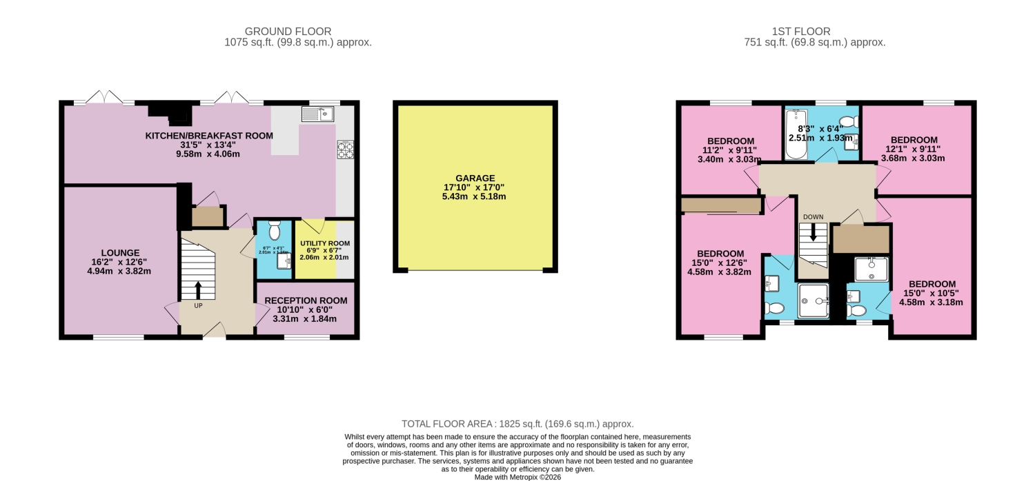 7, Price Close, Malmesbury floorplan