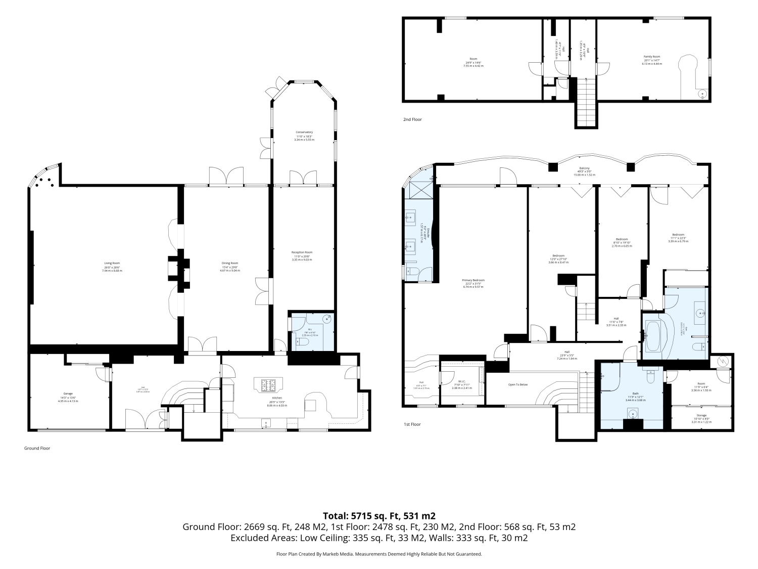 59, Whirlow Park Road, Sheffield floorplan