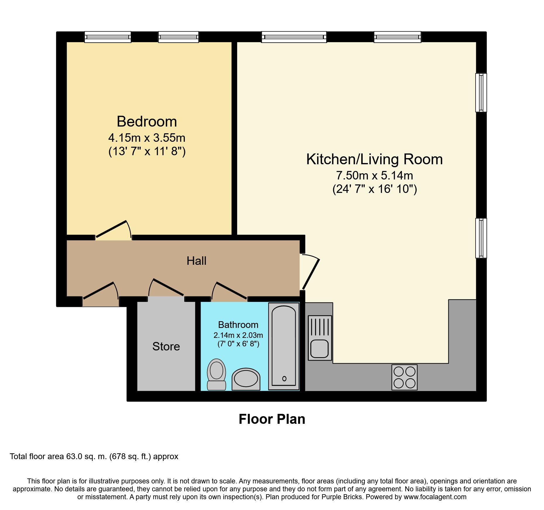 1 Cairns Avenue, London, SW16 floorplan
