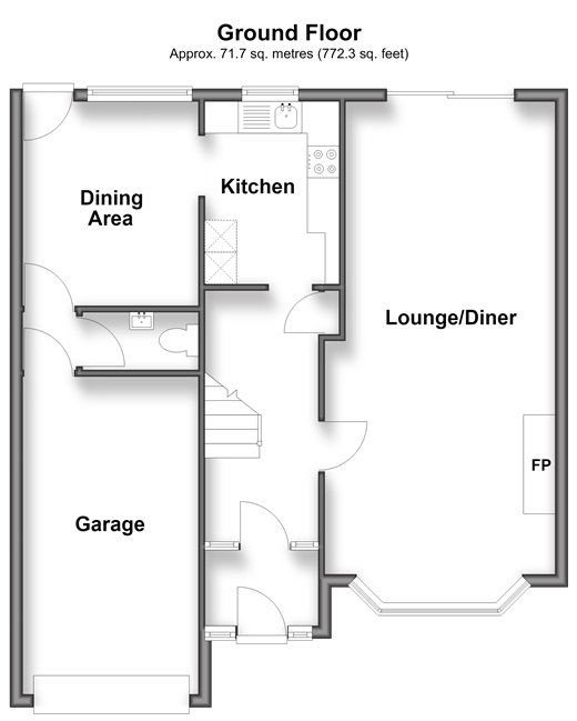 Rydal Drive, Bexleyheath floorplan