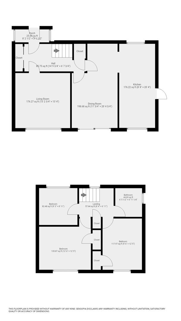100, Monkswood Avenue, Waltham Abbey floorplan