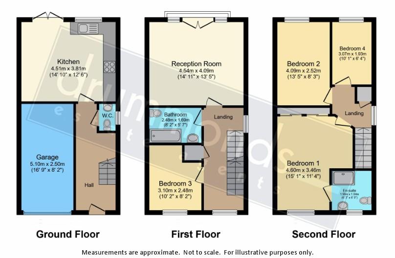 Charlton Close, Billingham TS23, 4 bedroom town house for sale 68584984 PrimeLocation
