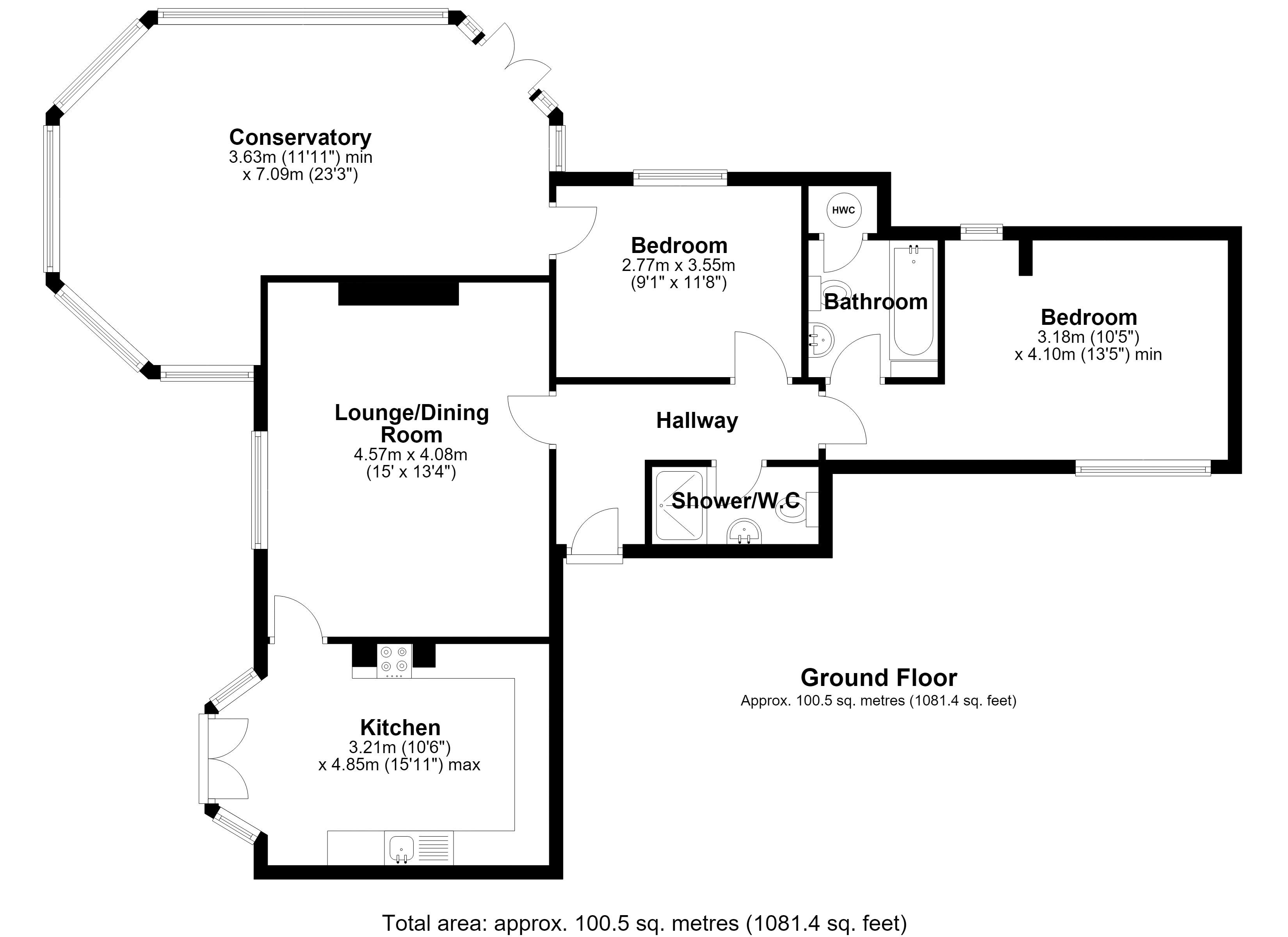 Willow, Wappenshall Lane, Telford floorplan
