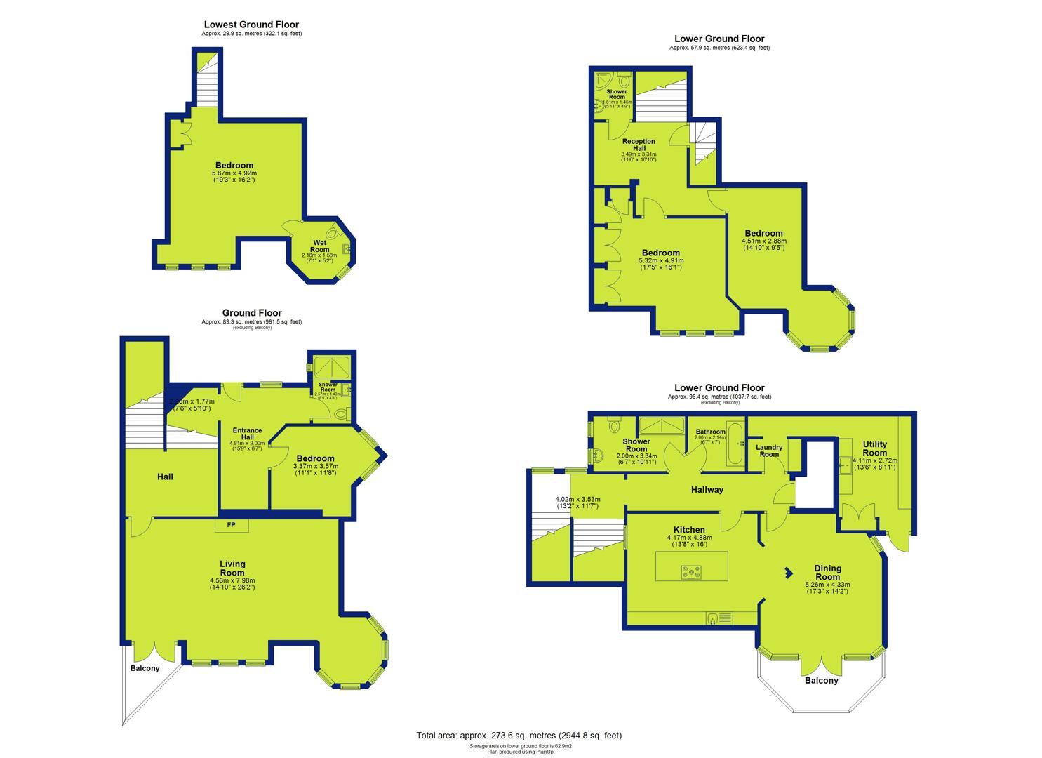 Flat C, 1, Newcastle Drive, Nottingham floorplan
