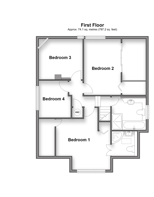 Brighton Road, Salfords floorplan