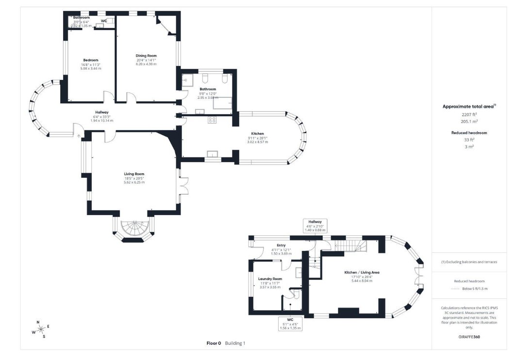 Silver Birches, Top Road Hardwick Wood, Chesterfield floorplan