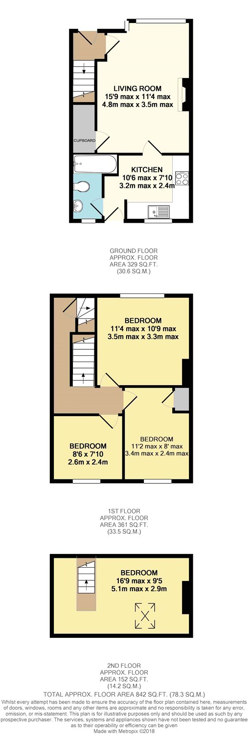 4 Bedrooms Terraced house to rent in Rockingham Avenue, York YO31