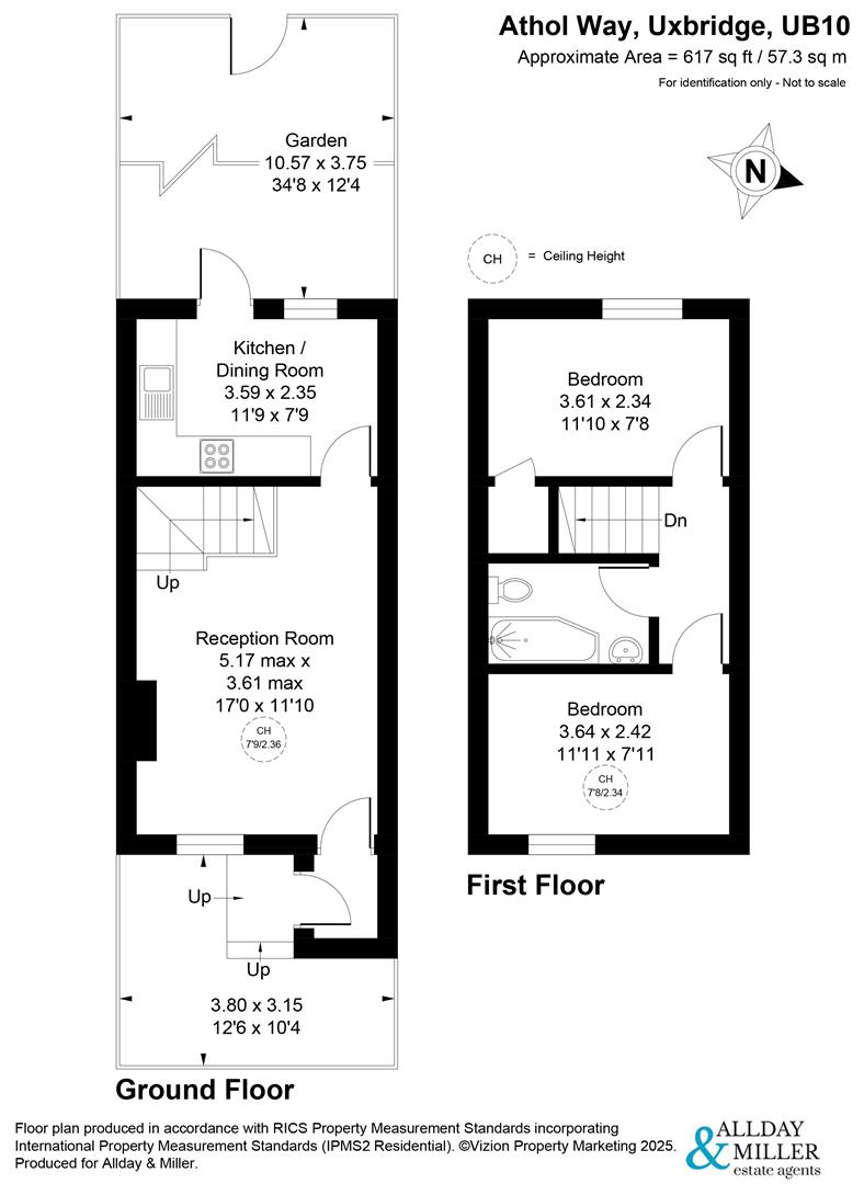 31, Athol Way, Hillingdon floorplan