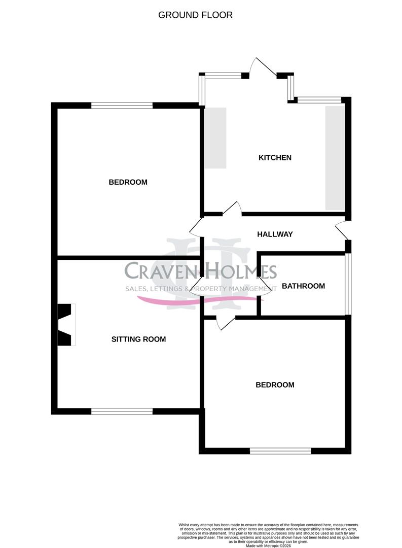 8, Chatsworth Grove, Boroughbridge, York floorplan