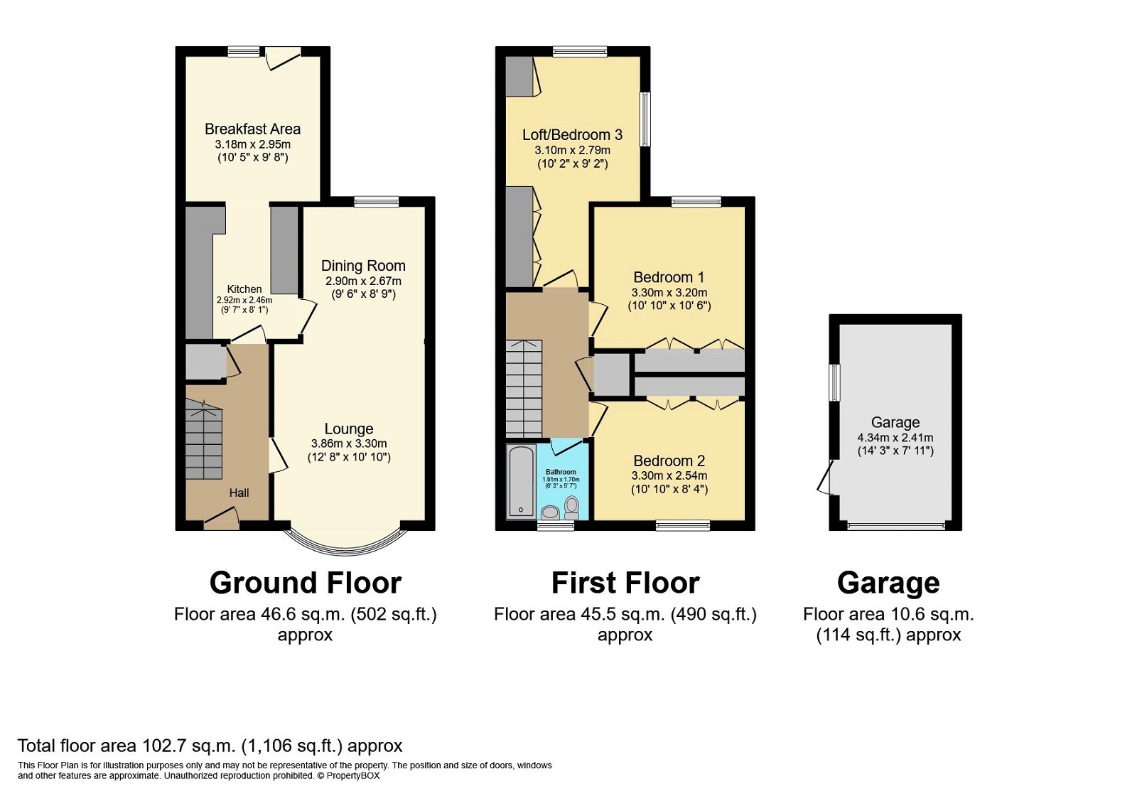 West Park Drive, Porthcawl CF36, 3 bedroom semidetached house for sale