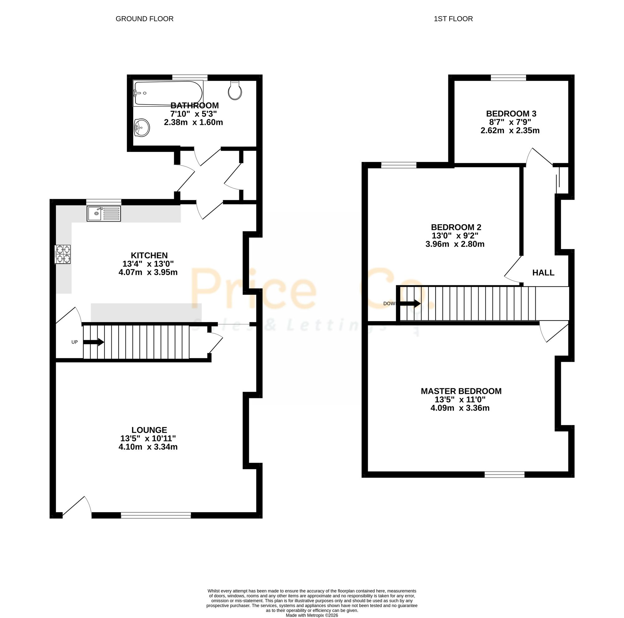 152 Bolton Old Road, Manchester floorplan