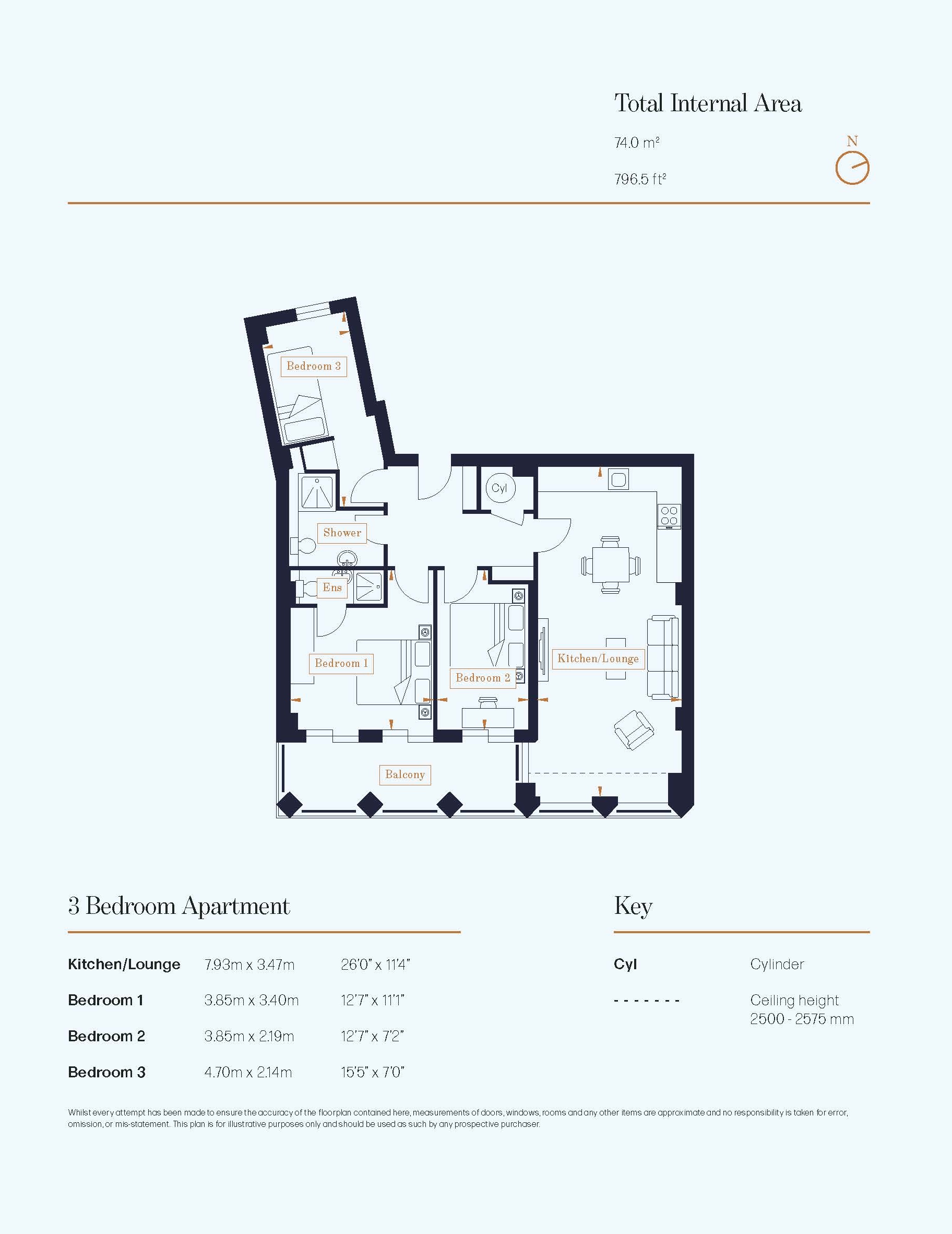 The Grove, Stratford floorplan