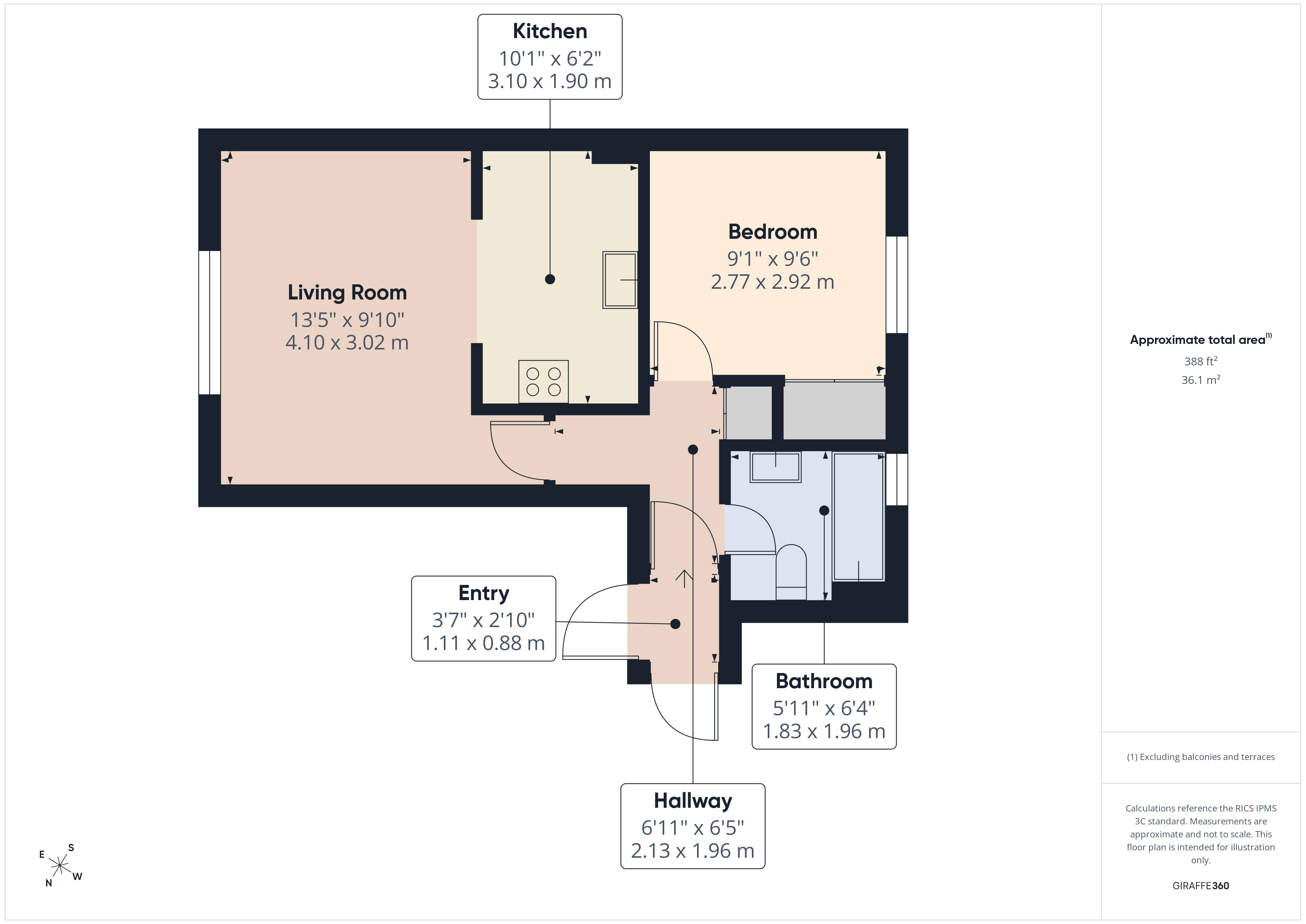 Enville Way, Colchester floorplan