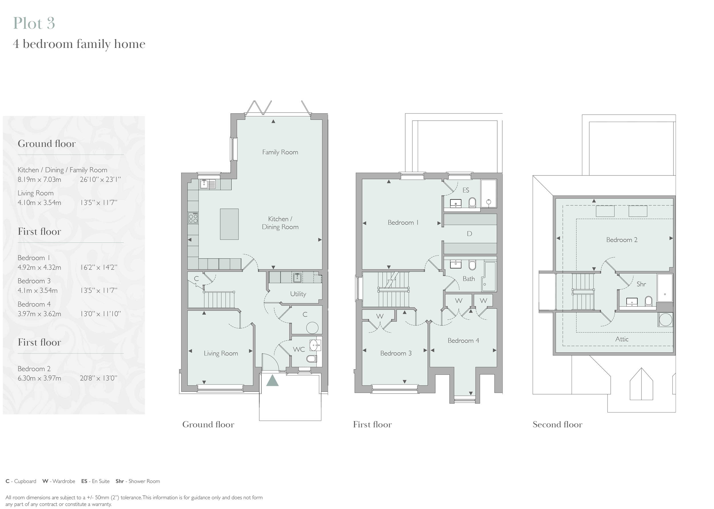 3, Brunswick Place, Surrey floorplan