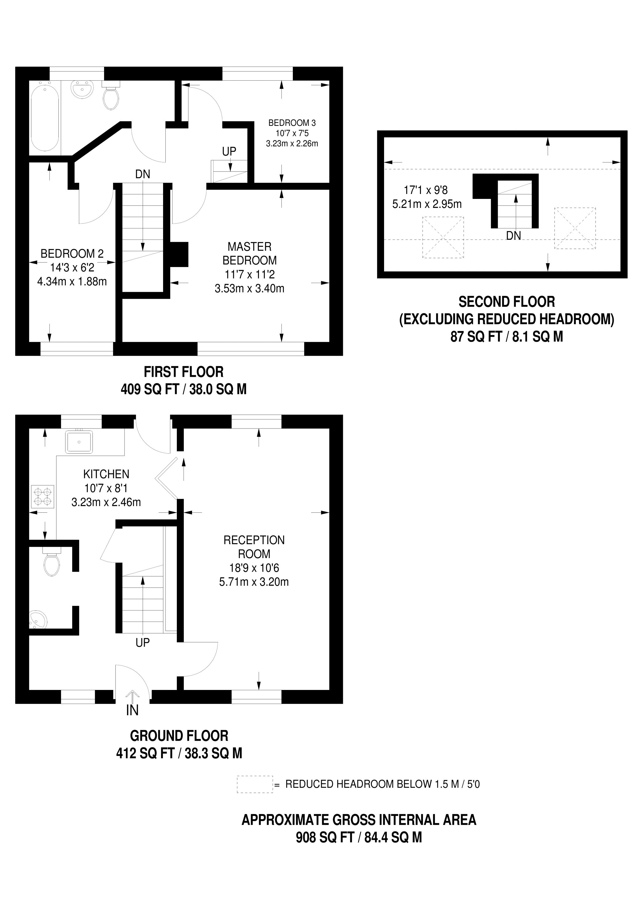 3 Bedrooms  for sale in Amwell Close, Enfield EN2