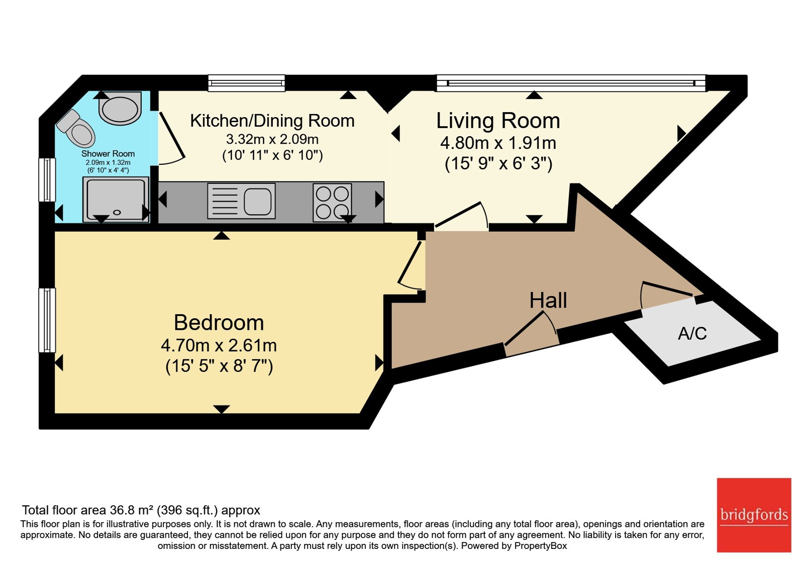106 Grosvenor House,, Union Street, West Yorkshire floorplan