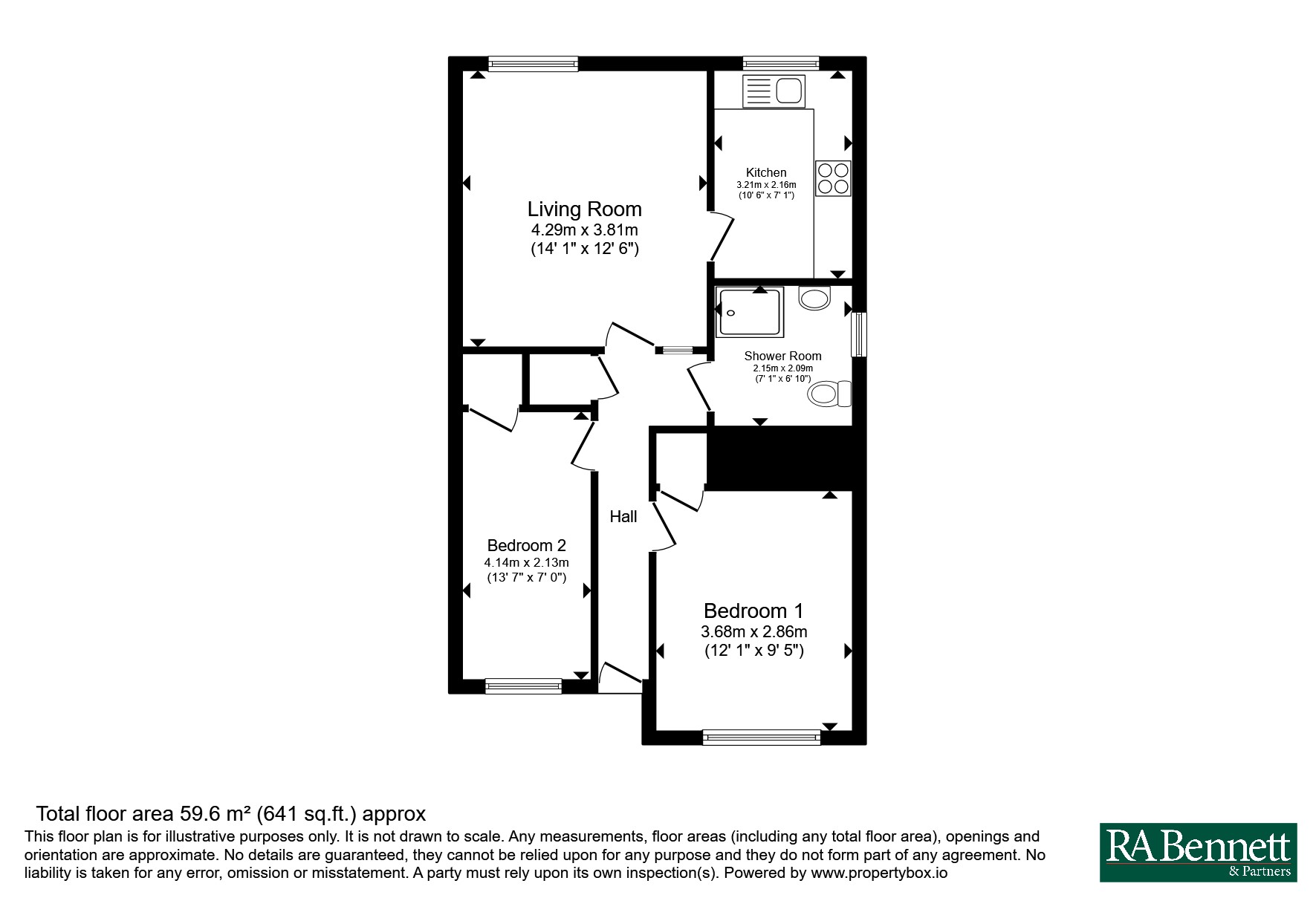 17, Victoria Mews, Warwick floorplan