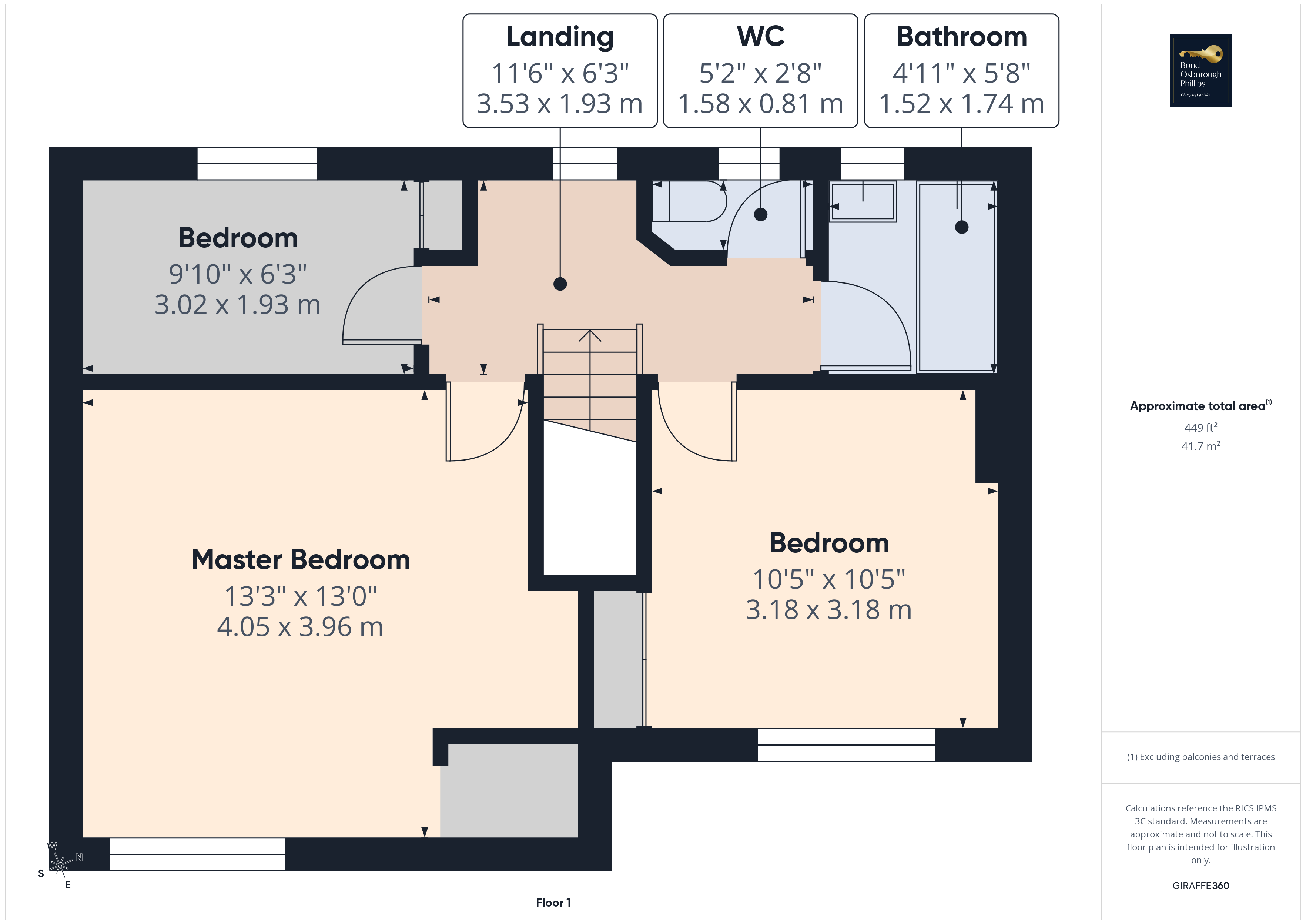 31, The Butts, Cornwall floorplan