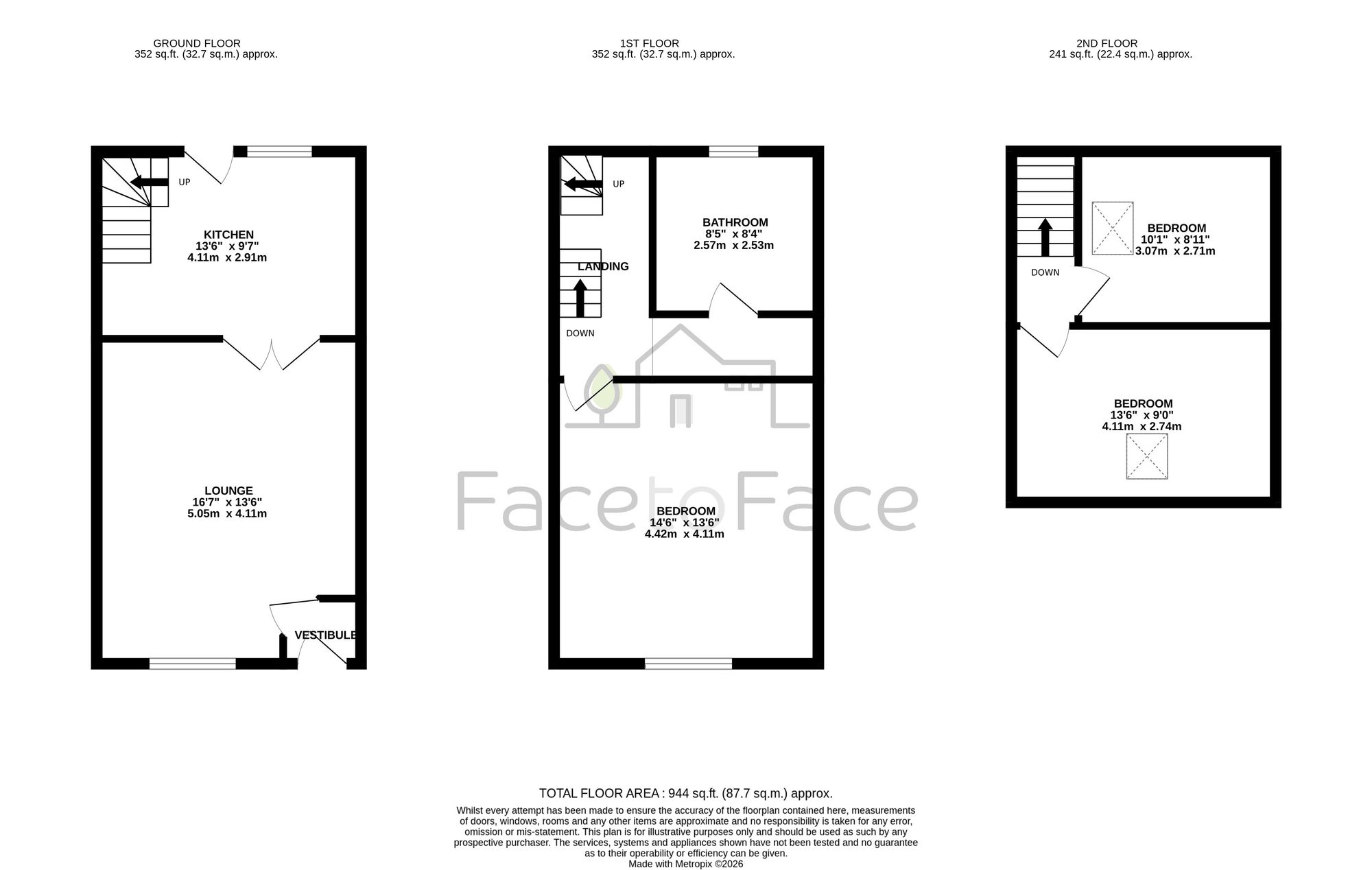 648 Rochdale Road, Todmorden floorplan