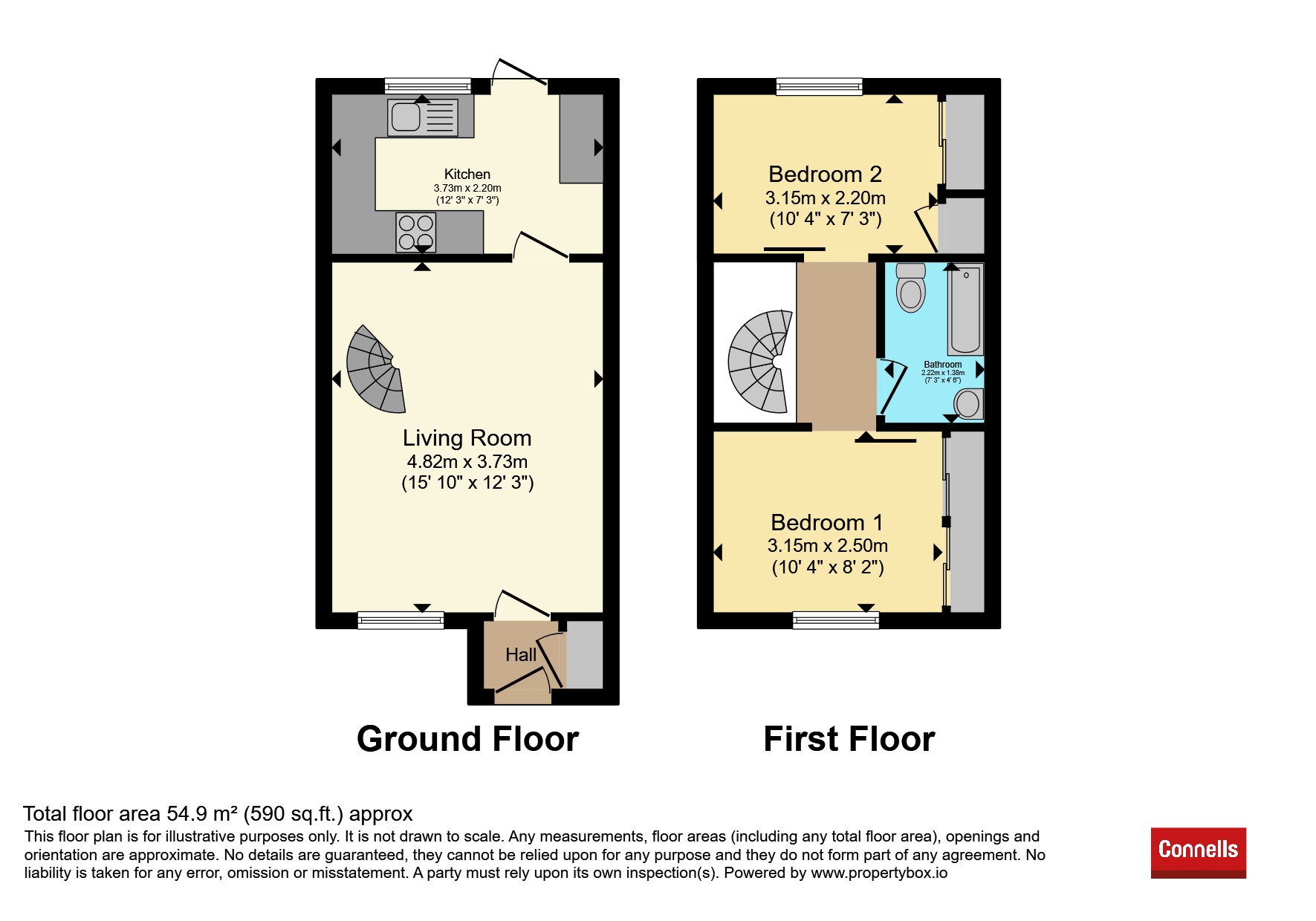 24, Constable Close, Yeovil floorplan