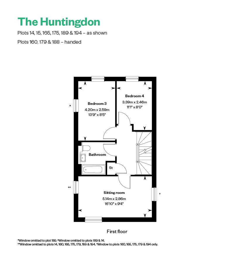 Plot 15 The Huntingdon,, Netherhall Gardens, Cambridge floorplan