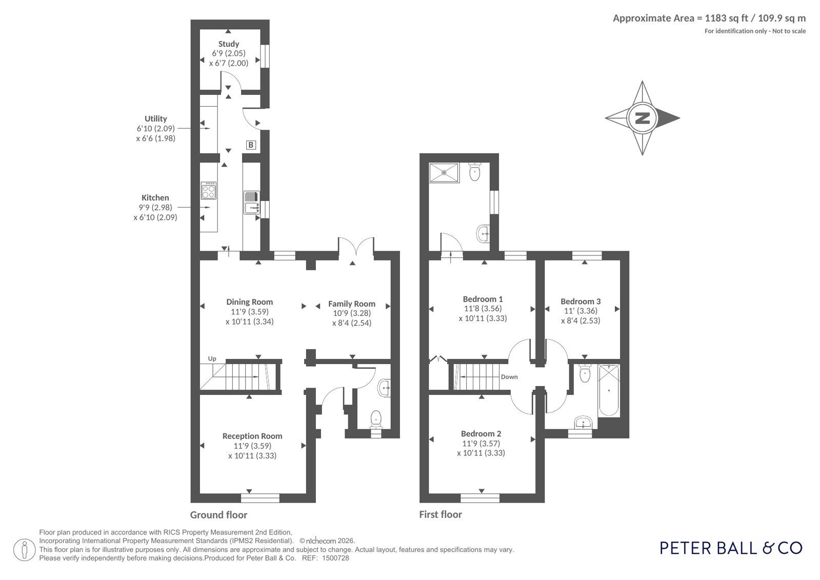 108, Horsefair Street, Cheltenham floorplan