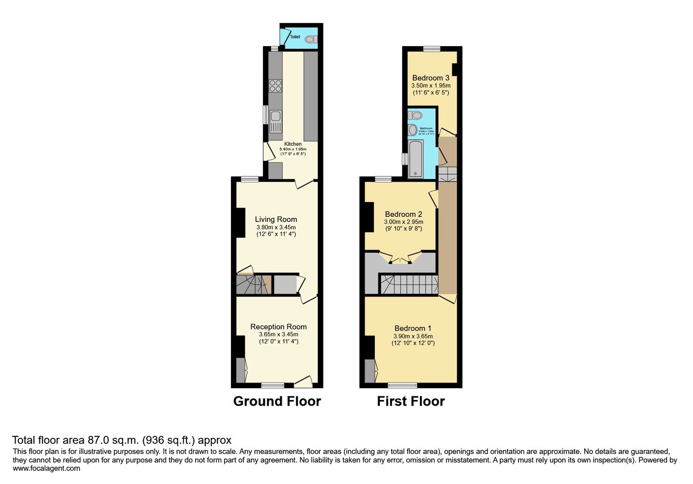 3, Kingston Road, Leicester floorplan