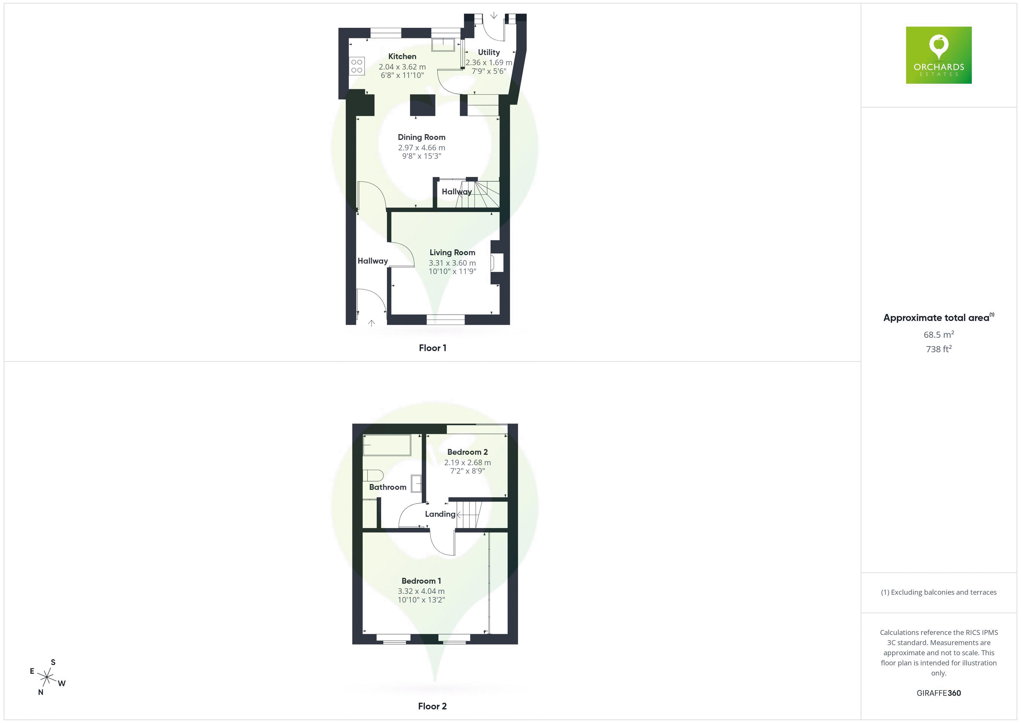 9, Palmer Street, South Petherton floorplan