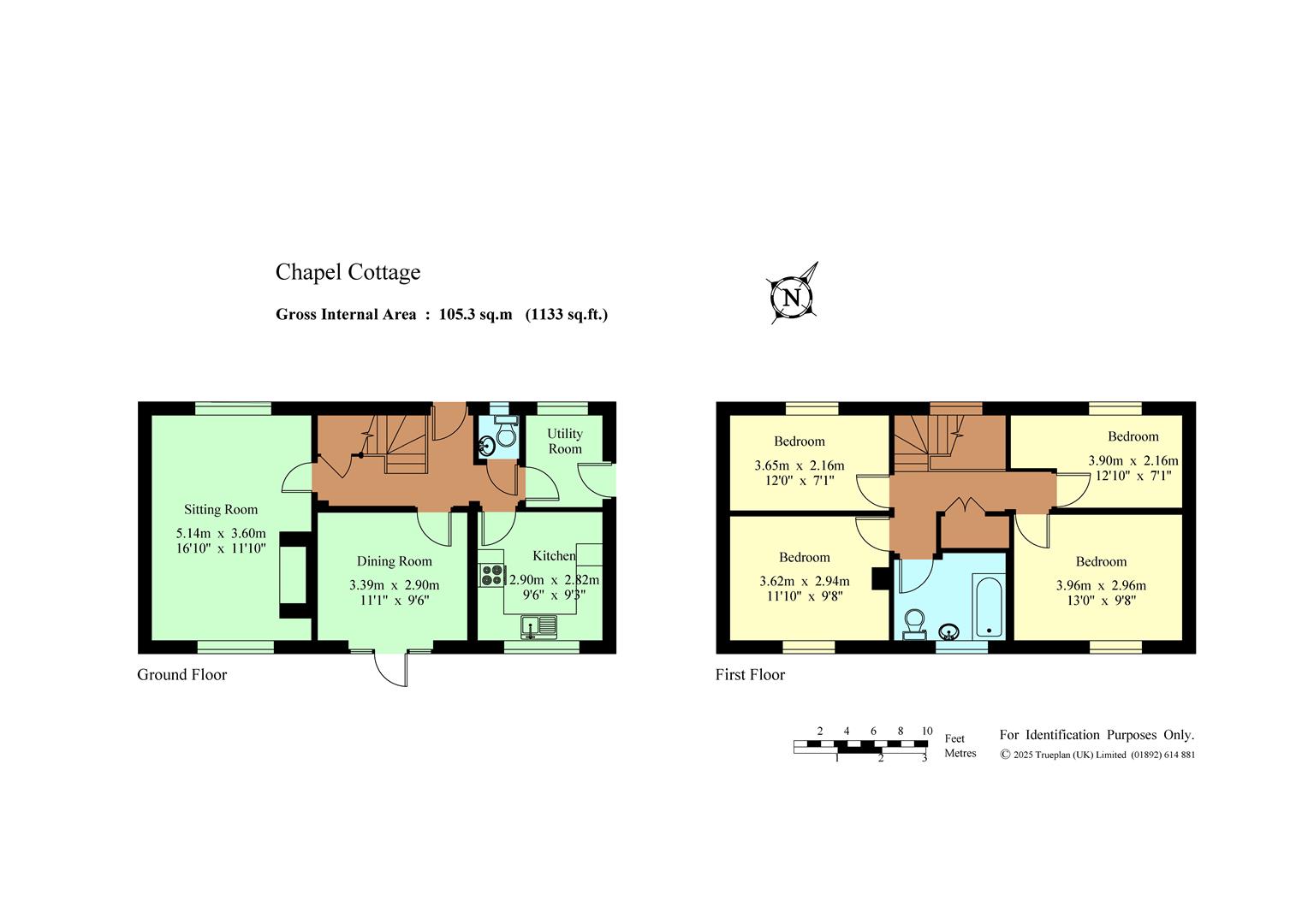 Chapel Cottage, Edenbridge floorplan