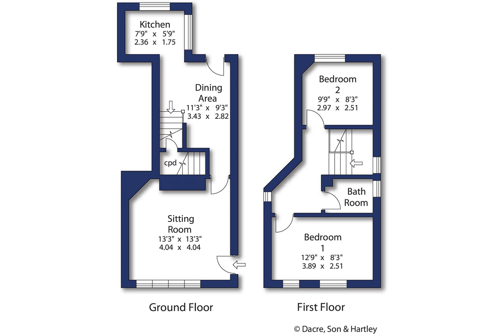 3, Richmond Terrace, West Yorkshire floorplan