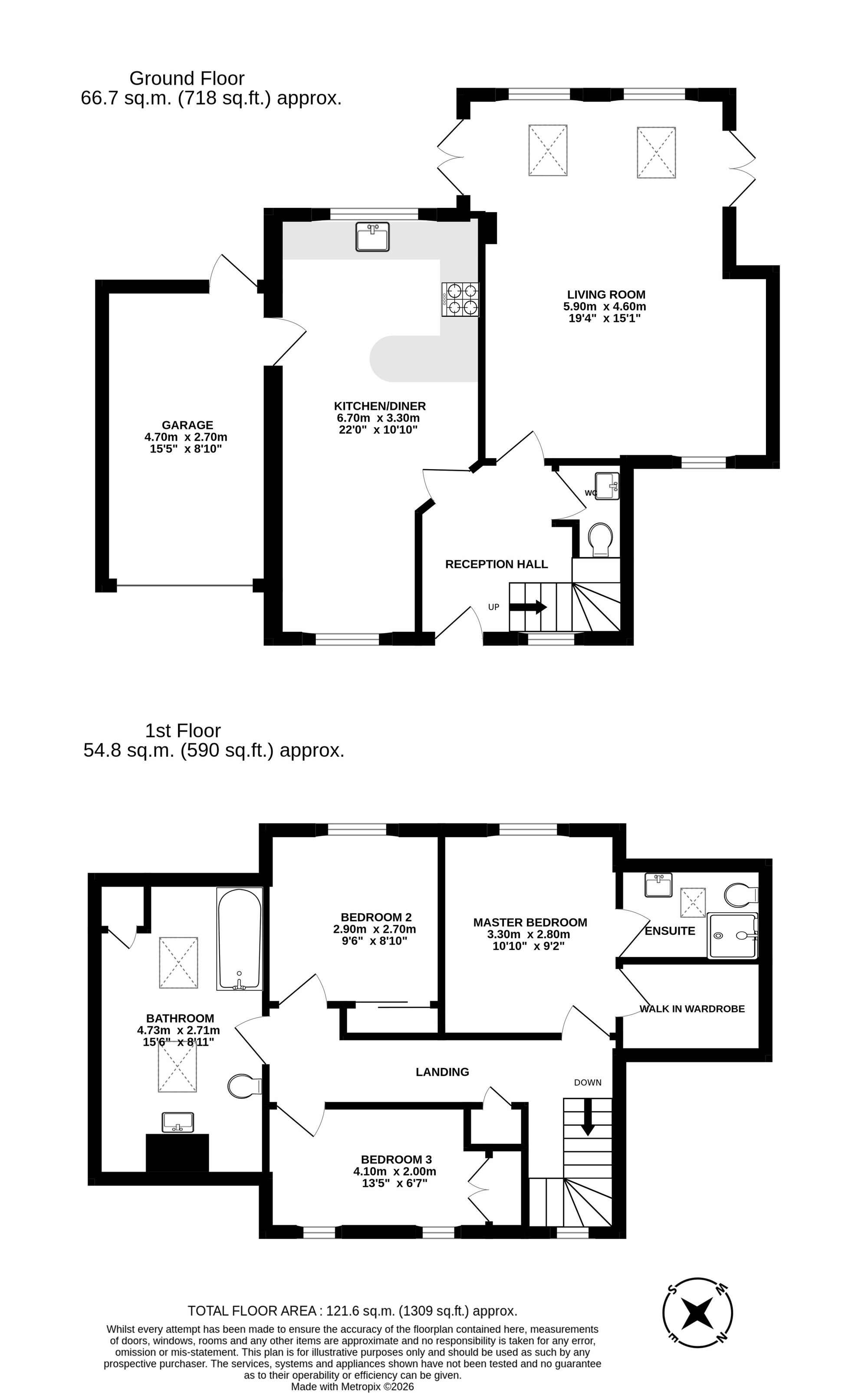 3 Reliance Court Chester Road, Tarporley floorplan