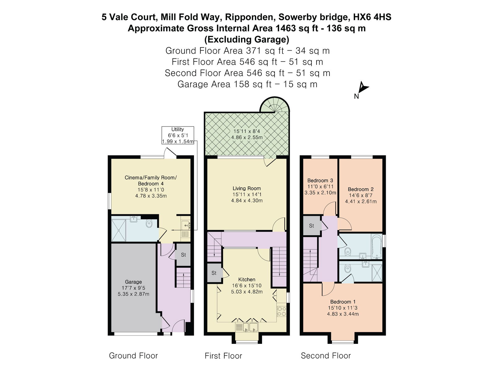 Vale Court,5, Mill Fold Way, Sowerby Bridge floorplan