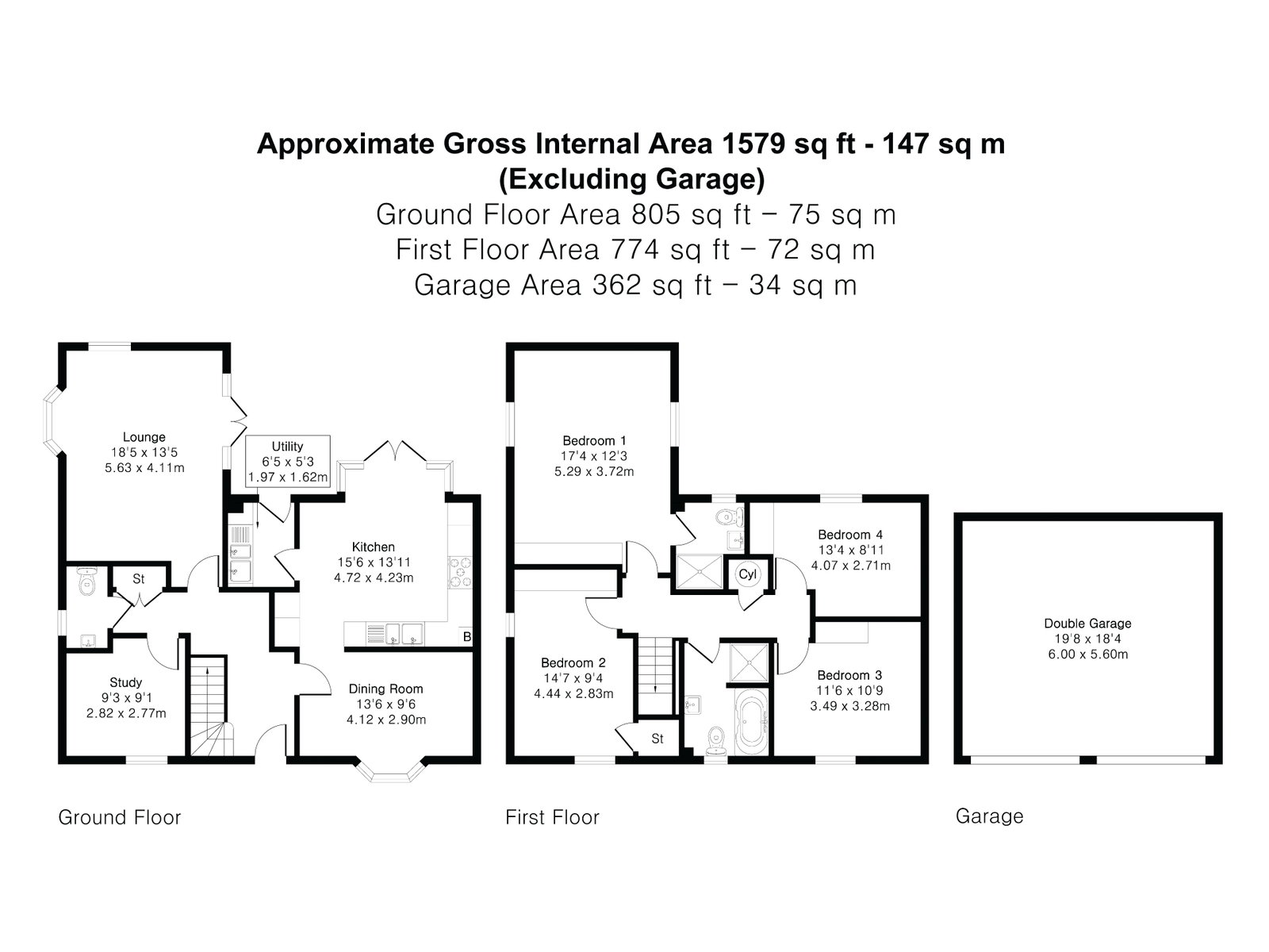 6, Daisy Park, Brixton floorplan