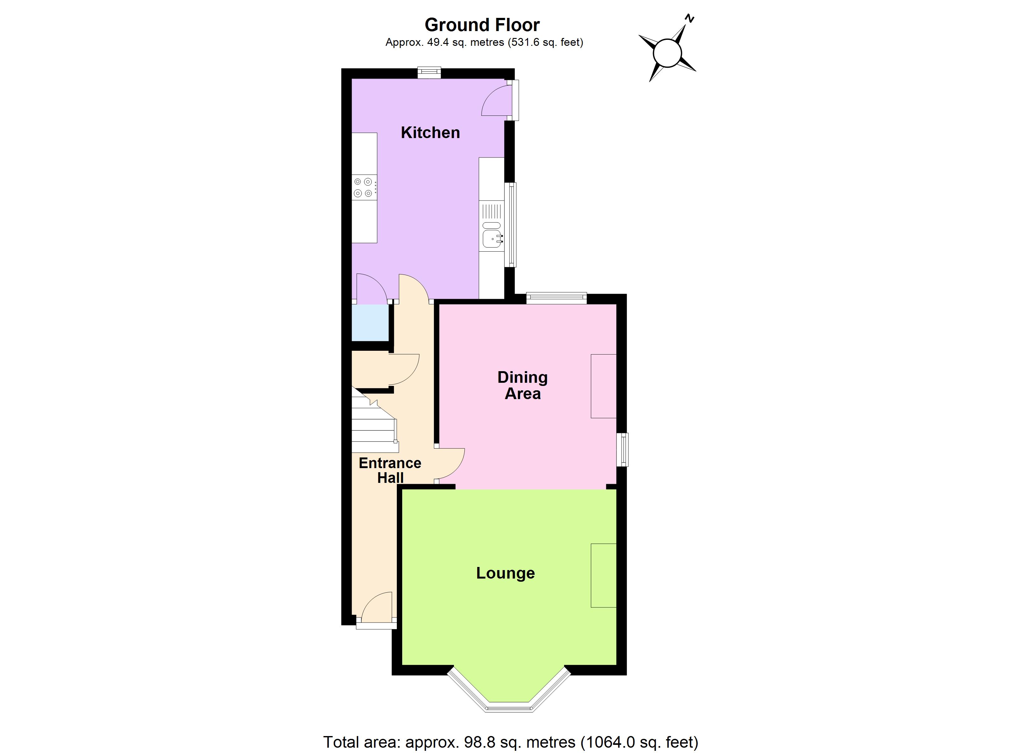 40, Northampton Road, Wellingborough floorplan