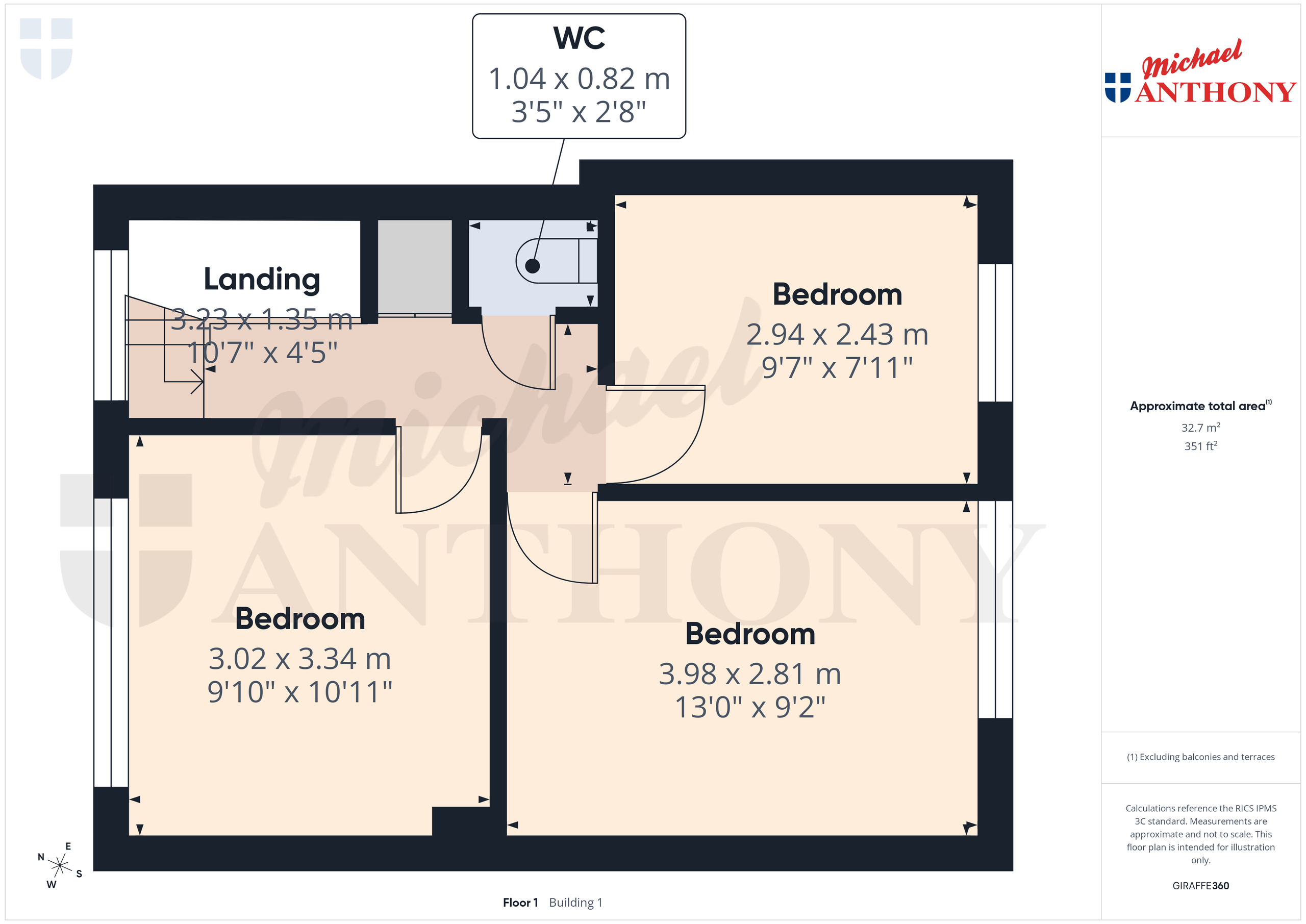 64 Finmere Crescent, Aylesbury floorplan