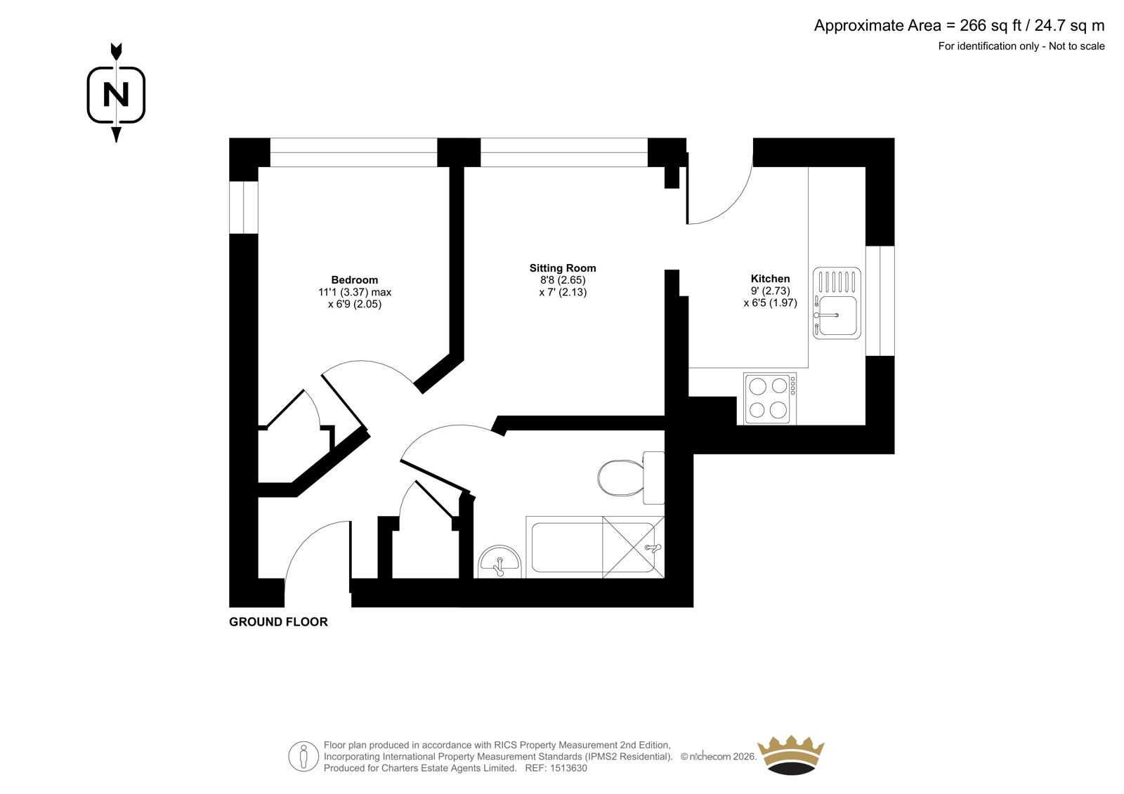Shakespeare Road, West Sussex floorplan