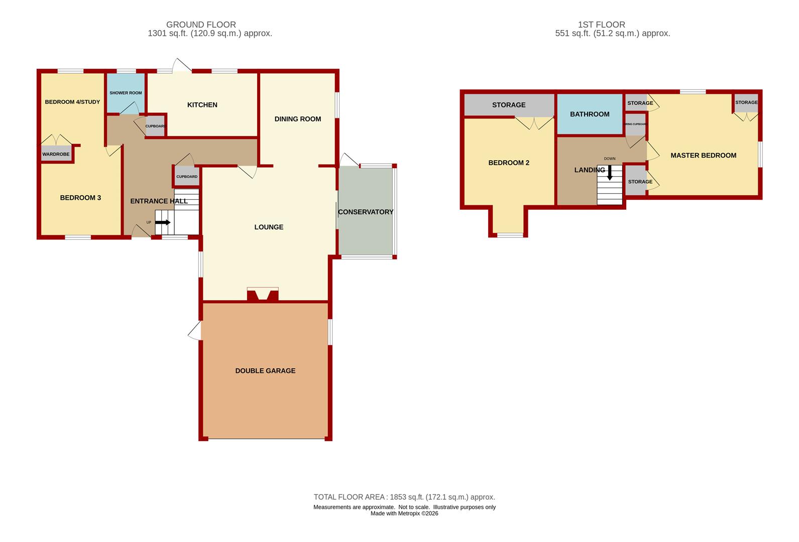 12 Aston Bank, Ross-On-Wye floorplan