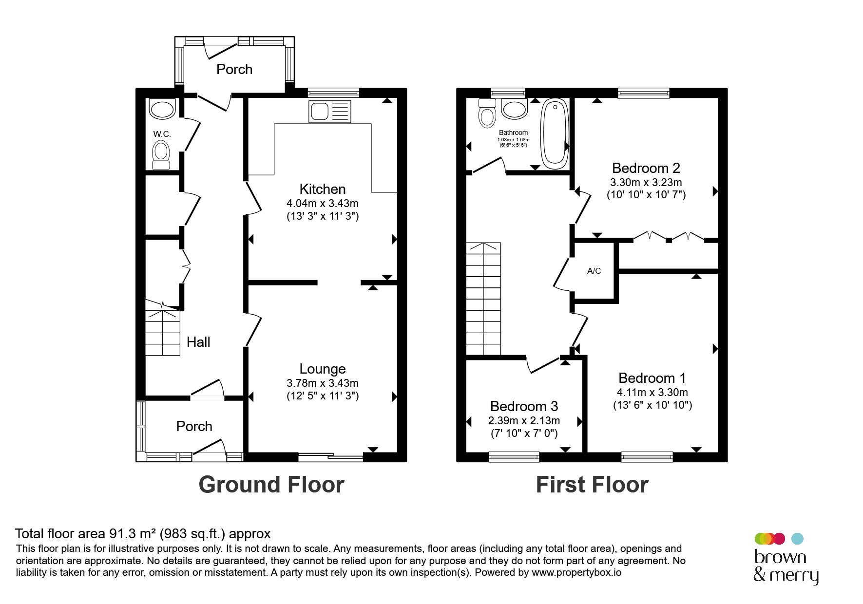 95, Wootton Drive, HEMEL HEMPSTEAD floorplan