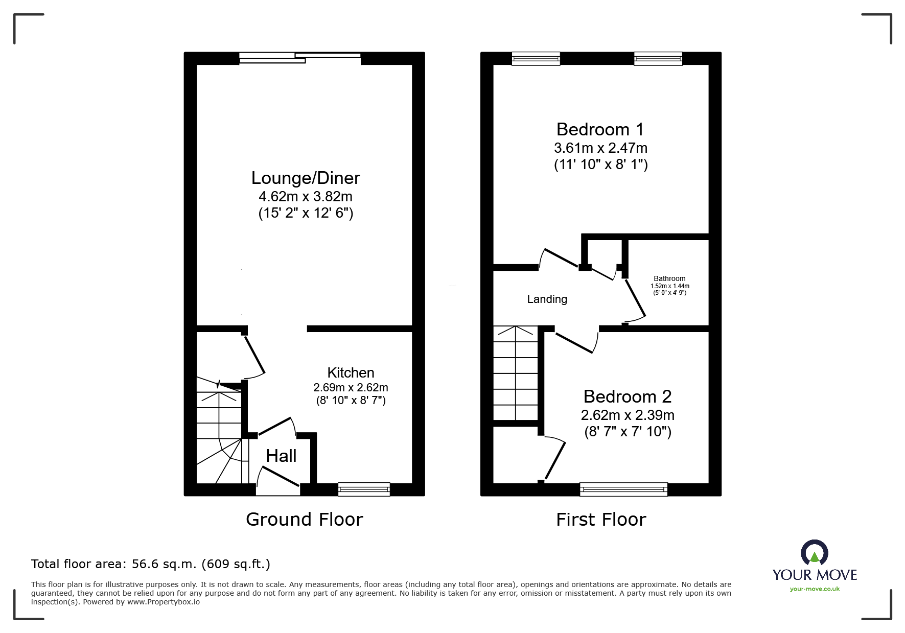 44, Anne Boleyn Close, Sheerness floorplan