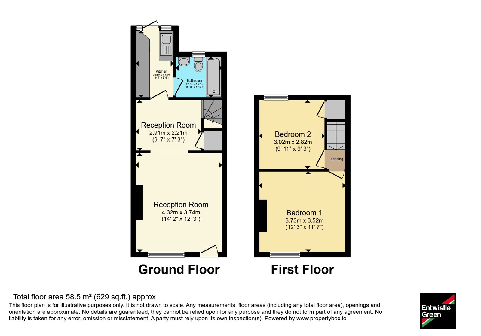 410, Watery Lane, Merseyside floorplan