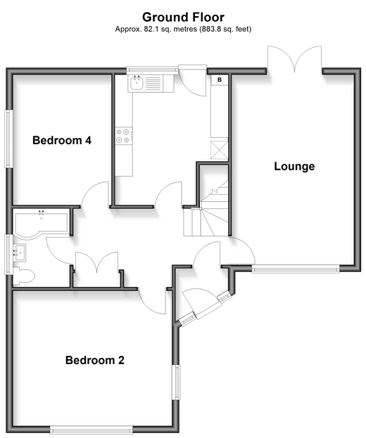 Balsdean Road Woodingdean, Brighton floorplan