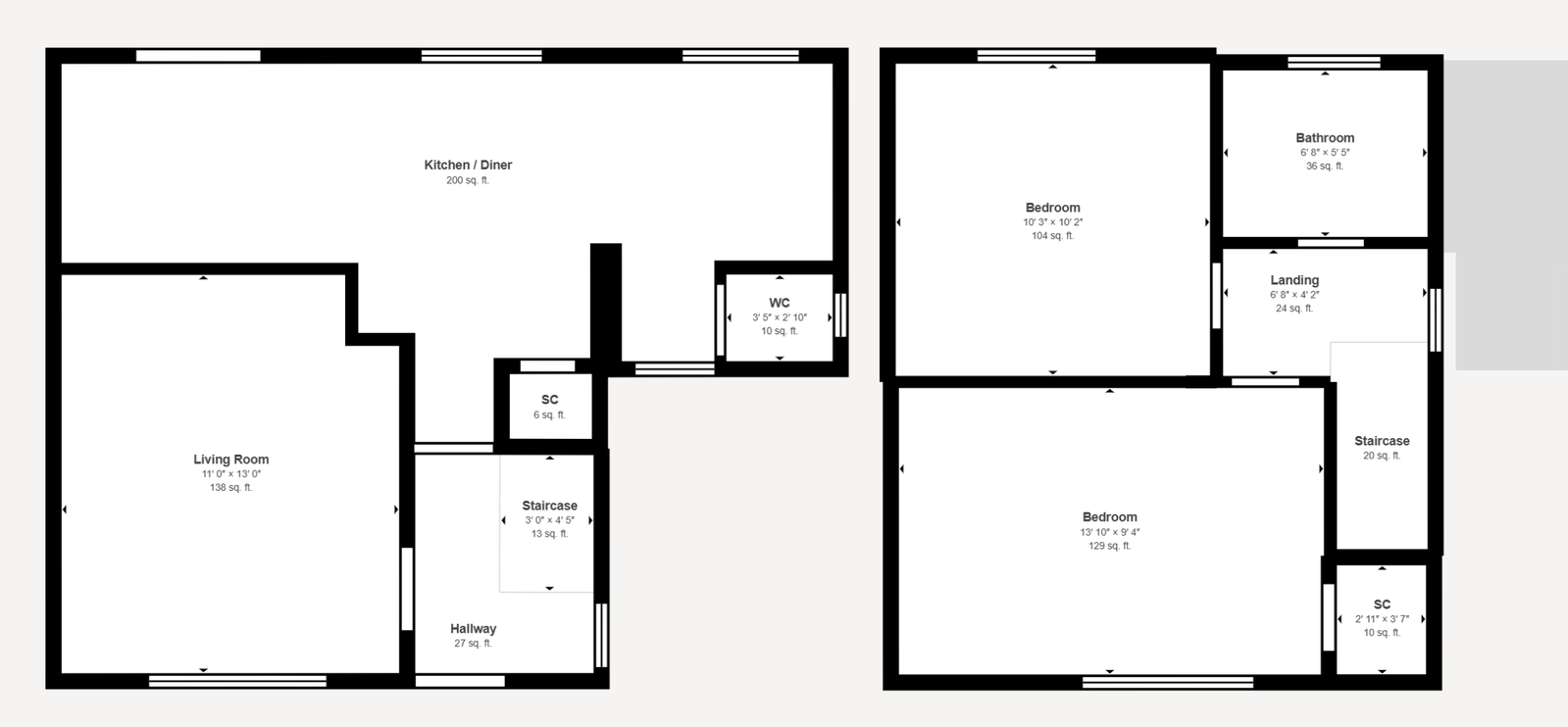 Priestlands Grove, Hexham floorplan
