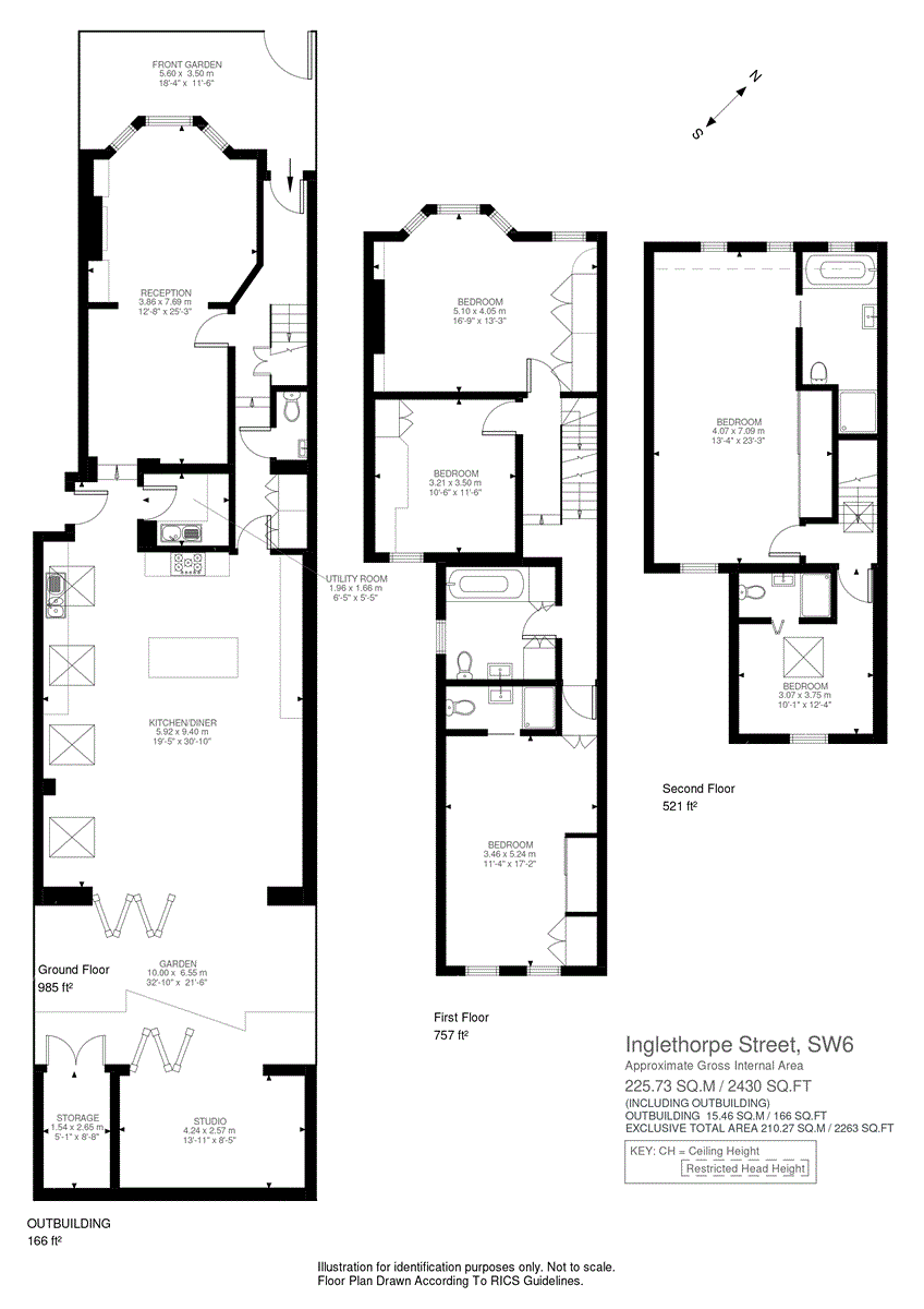 83, Inglethorpe Street, Fulham floorplan