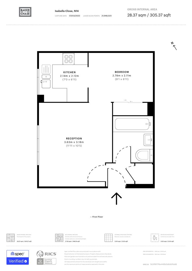 Isabella Close, London floorplan