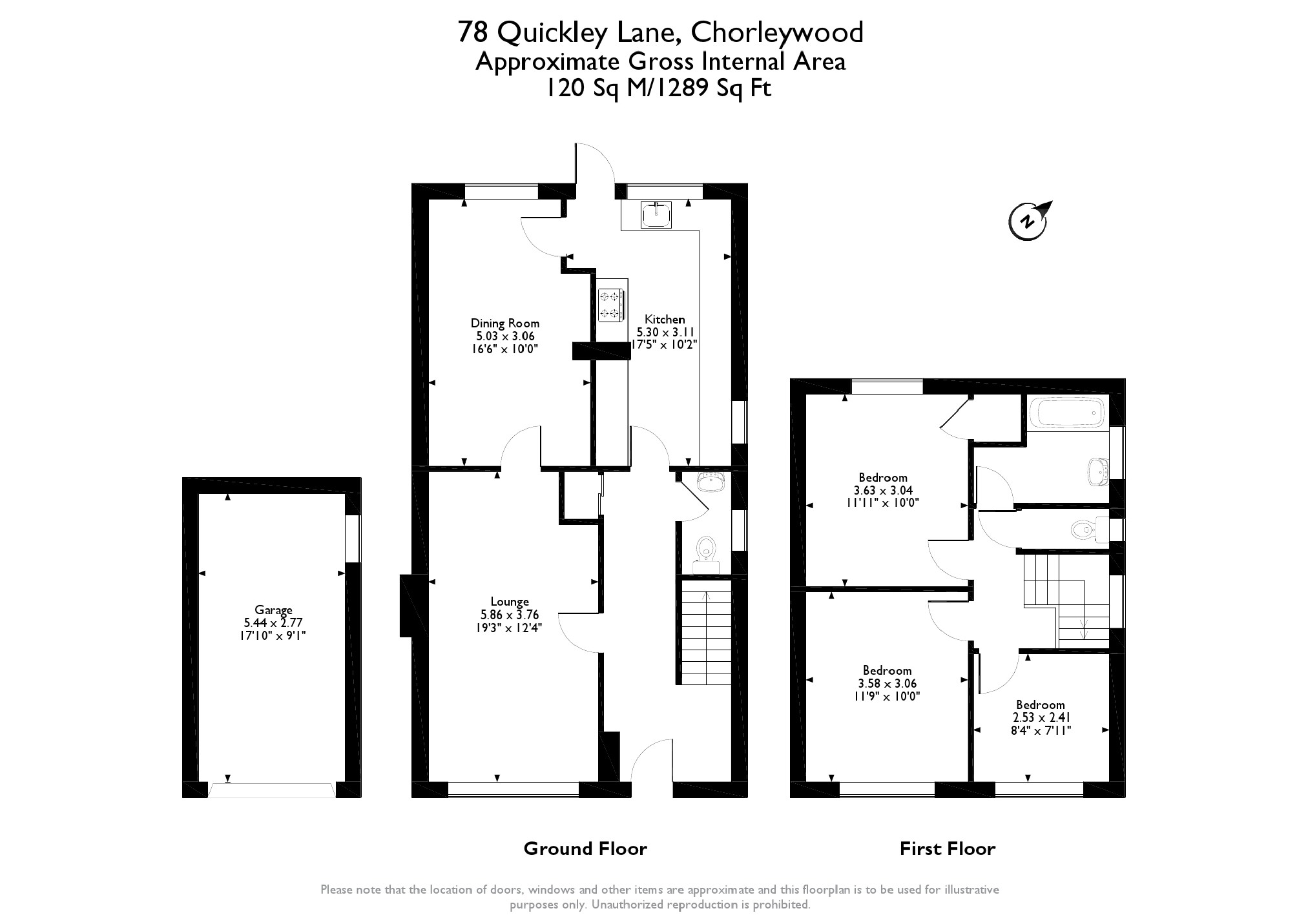 3 Bedrooms Detached house for sale in Quickley Brow, Quickley Lane, Chorleywood, Rickmansworth WD3