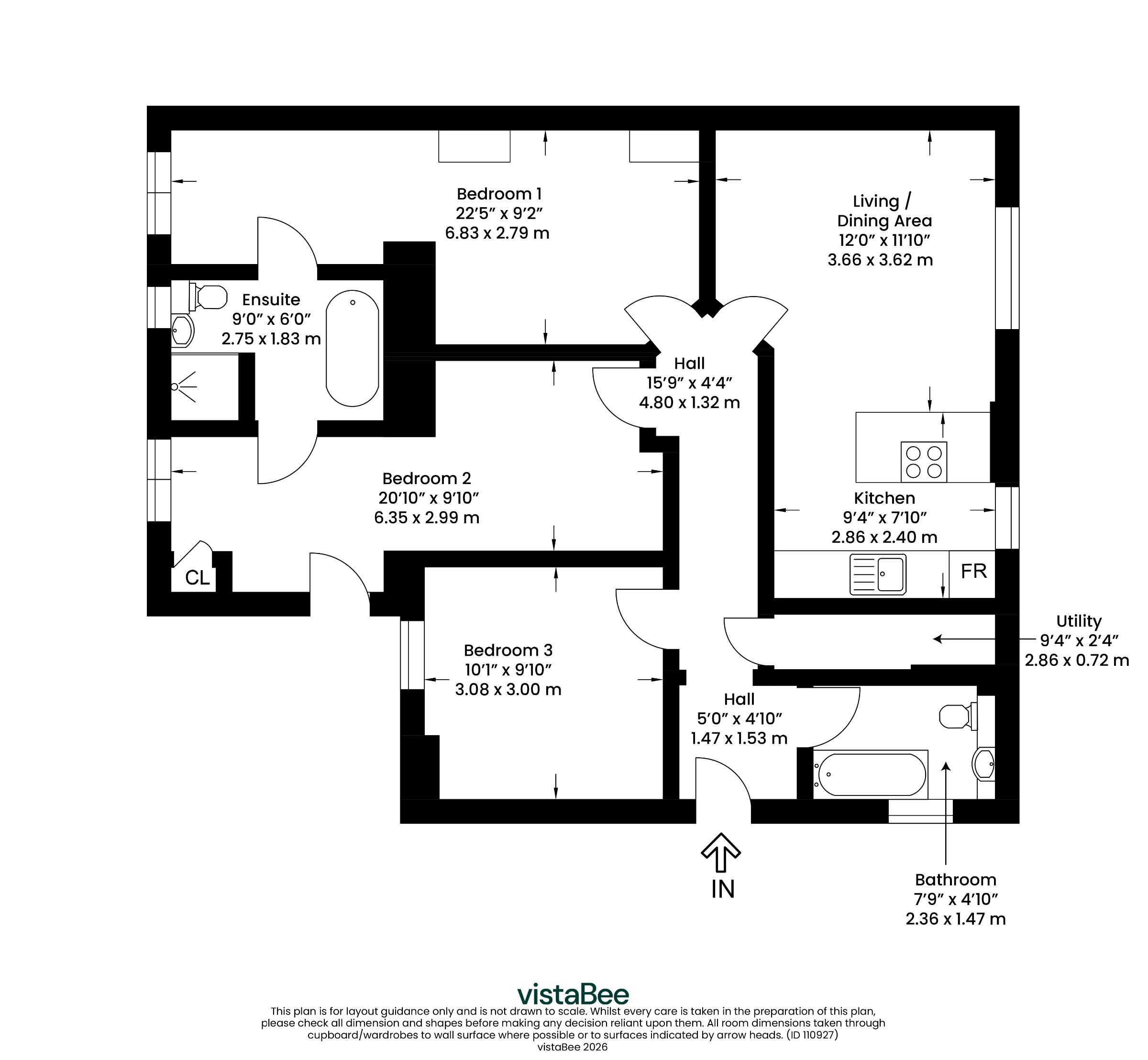 191 Burnbrae Street, Glasgow floorplan