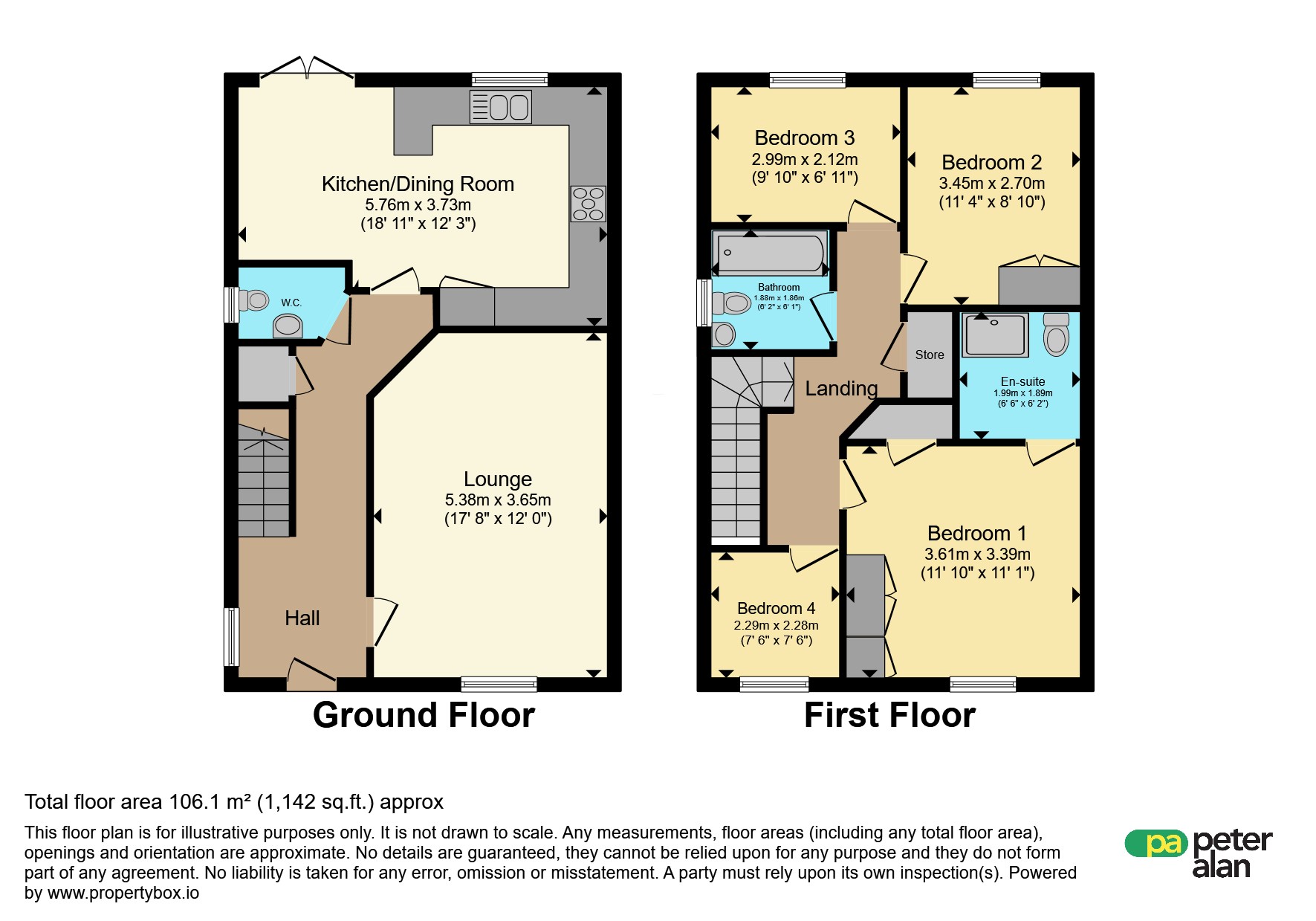 25, Cwrt Carver, Cwmbran floorplan